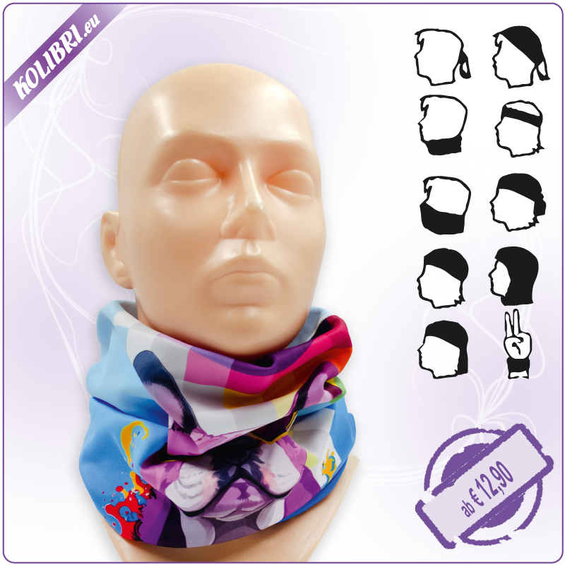Super warm Mikrofaser Multifunktionstuch