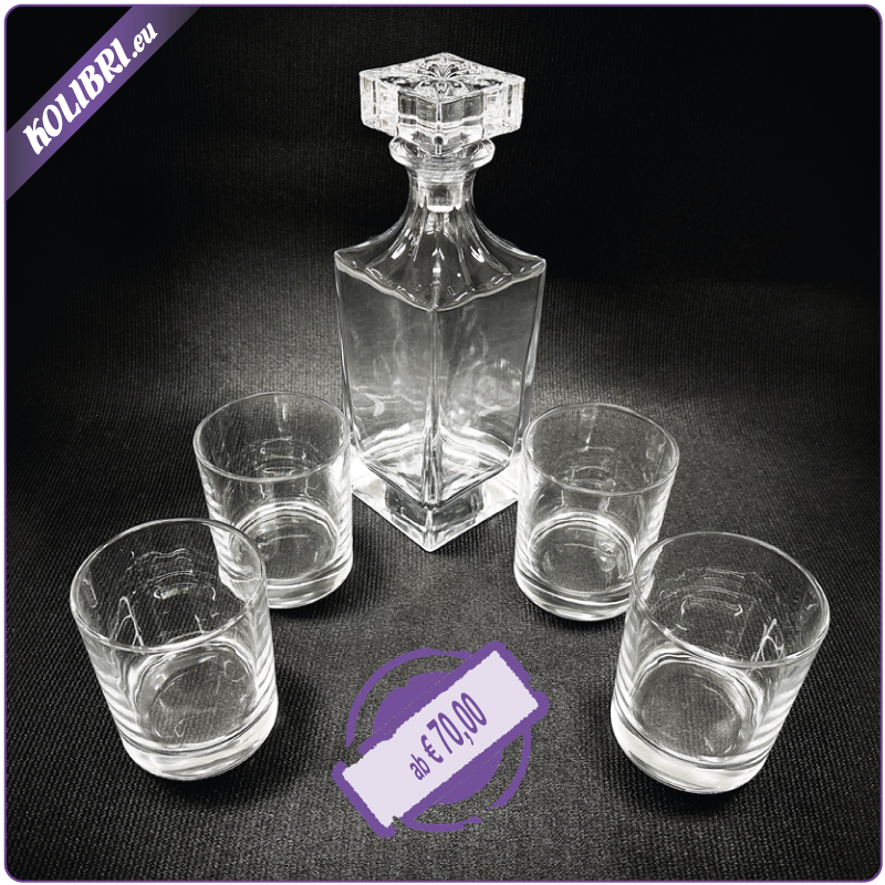 Personalisiertes Decanter-Set